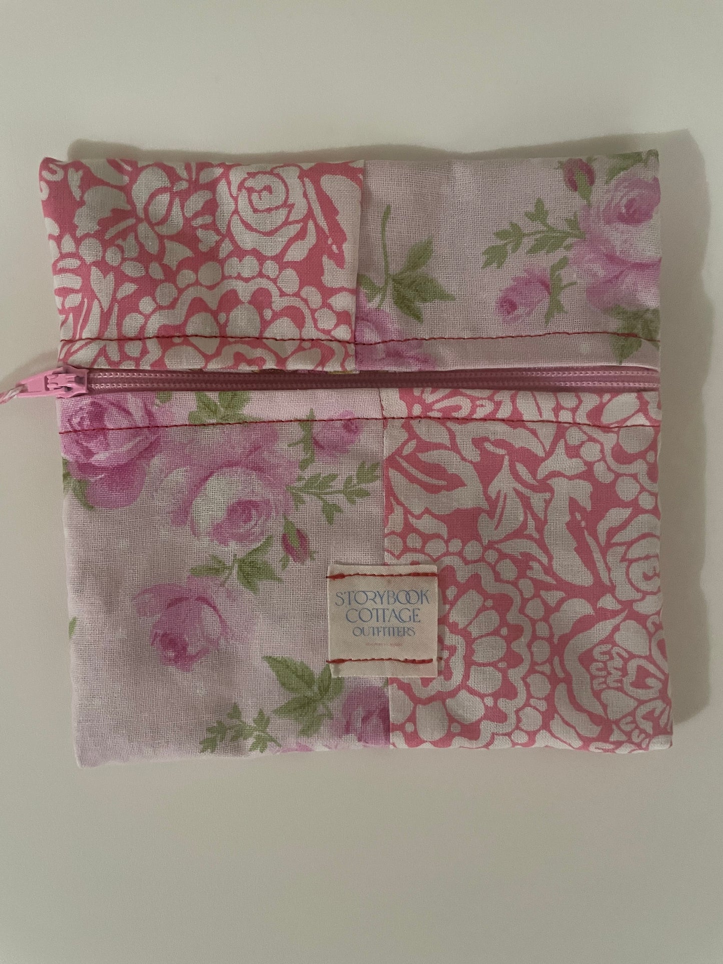 5). Handmade Patchwork Purse Pouch. Rosie Girl